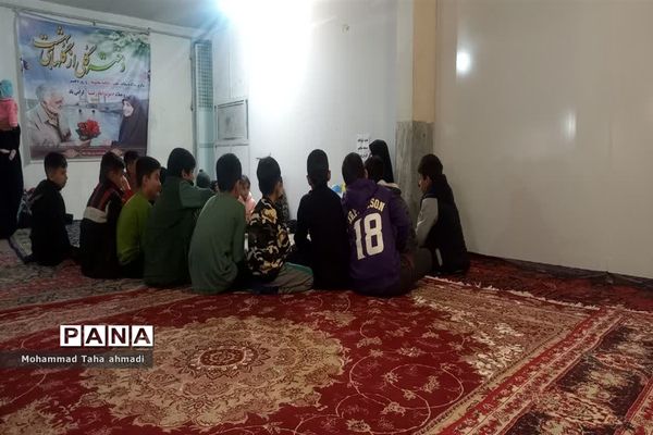 هیات کودکانه مسجد صاحب الزمان (عج) شهرآشخانه در ایام فاطمیه