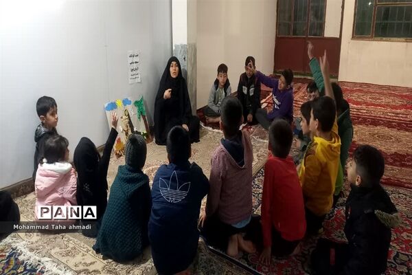 هیات کودکانه مسجد صاحب الزمان (عج) شهرآشخانه در ایام فاطمیه