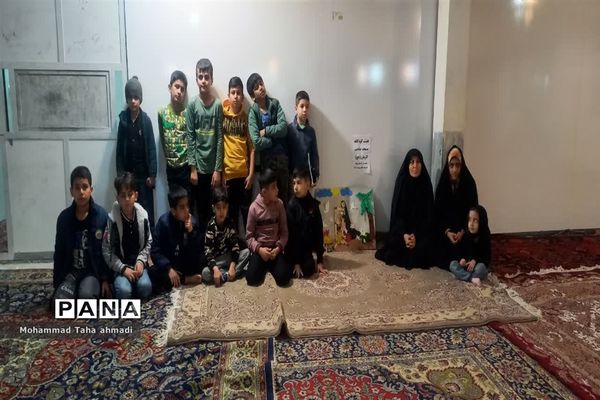 هیات کودکانه مسجد صاحب الزمان (عج) شهرآشخانه در ایام فاطمیه