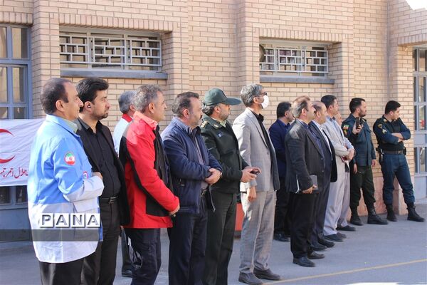 مانور سراسری زلزله و ایمنی ناحیه ۳ اصفهان