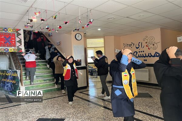 بیست و پنجمین مانور سراسری زلزله در شهرستان مانه و سملقان