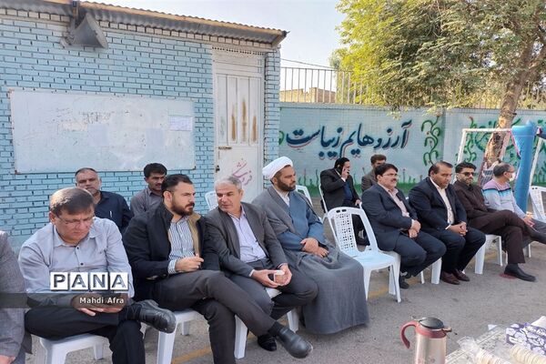 بیست و پنجمین مانور سراسری زلزله و ایمنی در دبستان شهید مرتب بهبهان