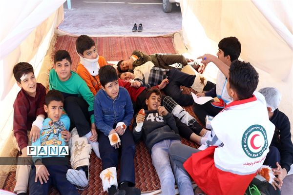 بیست و پنجمین مانور زلزله و ایمنی در مدارس شهرستان میبد