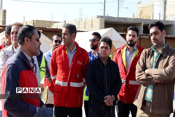 بیست و پنجمین مانور زلزله و ایمنی در مدارس شهرستان میبد