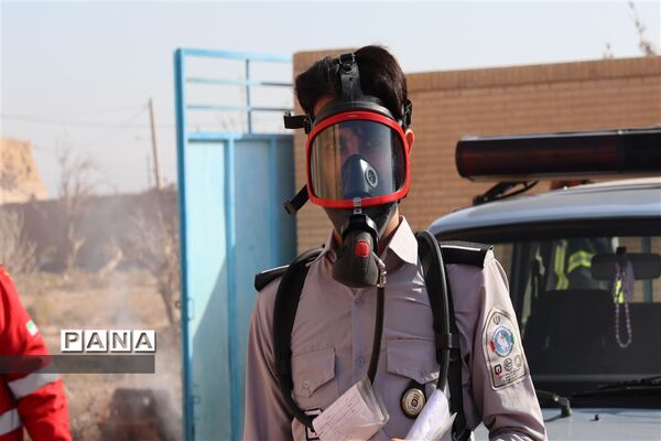 بیست و پنجمین مانور زلزله و ایمنی در مدارس شهرستان میبد