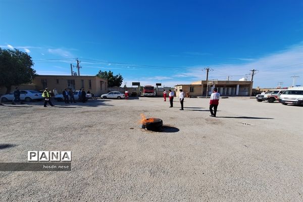 بیست و پنجمین مانور زلزله در شادگان