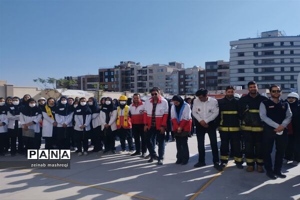 بیست و پنجمین مانور سراسری« زلزله و ایمنی »در کاشان