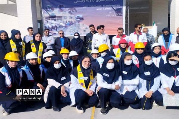 بیست و پنجمین مانور سراسری« زلزله و ایمنی »در کاشان
