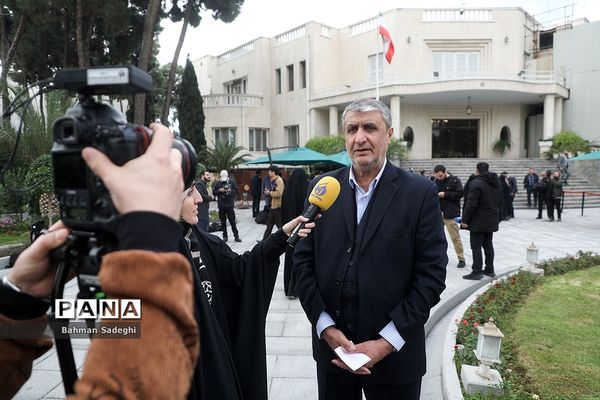 اعضای هیأت دولت در جمع خبرنگاران - ۸ آذر ۱۴۰۲