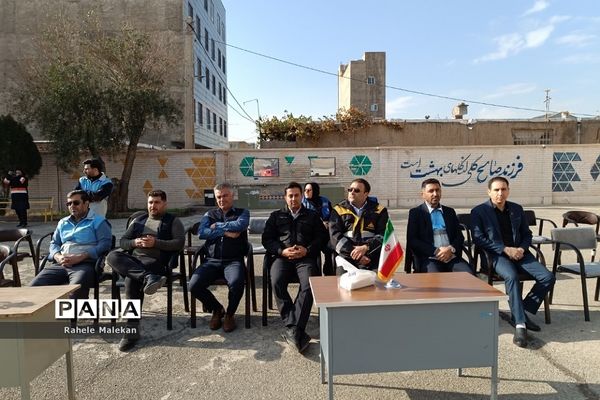 برگزاری مانور زلزله در شهرستان‌شهریار