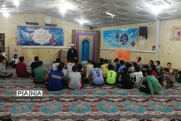 برگزاری اردوی شبانه در دبیرستان شهید بهشتی ناحیه دو ری