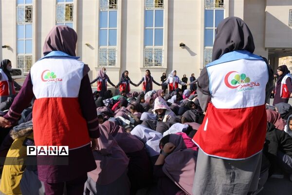 بیست و پنجمین مانور سراسری زلزله و ایمنی در استان مرکزی