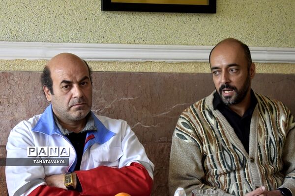 مانور زلزله در مدرسه شهید بهشتی شهرستان پردیس