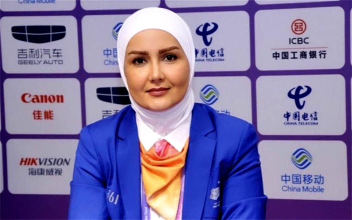 یک بانوی ایرانی ناظر فنی هندبال قهرمانی زنان جهان