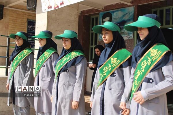 مانور زلزله و ایمنی در ناحیه یک بهارستان
