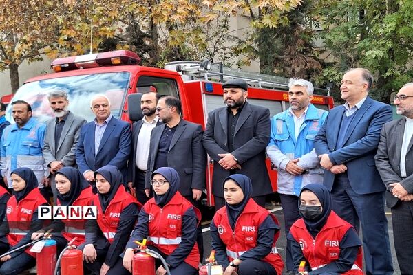 بیست و پنجمین  مانور سراسری زلزله و ایمنی مدارس  در استان البرز