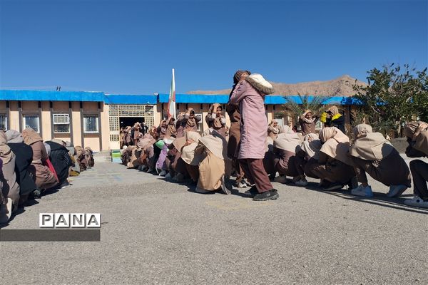 بیست و پنجمین مانور سراسری زلزله و ایمنی در حاجی آباد