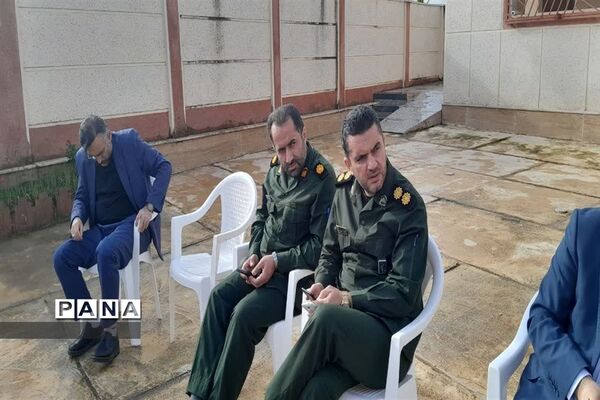 بیست و پنجمین مانور زلزله و ایمنی در دبستان دخترانه حضرت رقیه آزادمون‌ محمودآباد