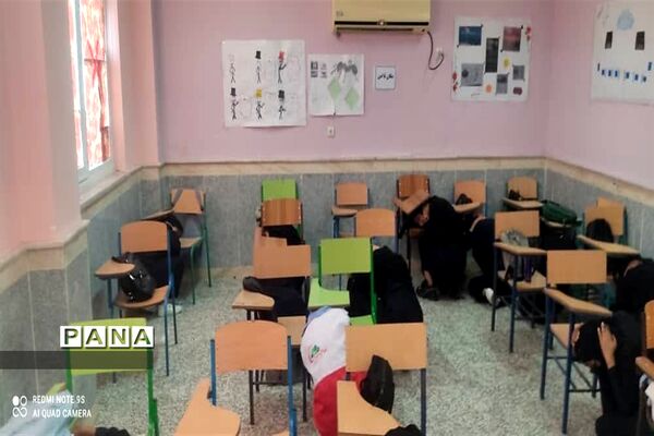 بیست و پنجمین مانور سراسری زلزله و ایمنی در مناطق 23 گانه استان هرمزگان