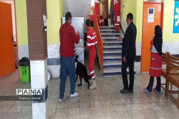 برگزاری بیست‌و‌پنجمین مانور زلزله در مدارس شهر یاسوج