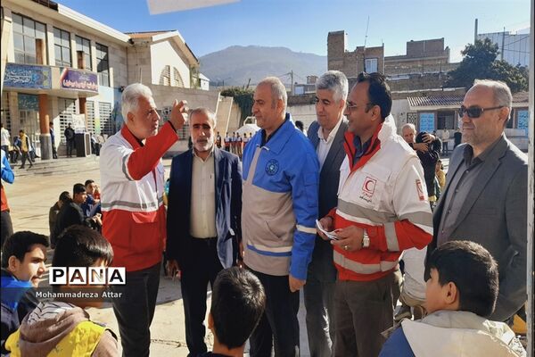 برگزاری مانور زلزله در شهرستان گالیکش