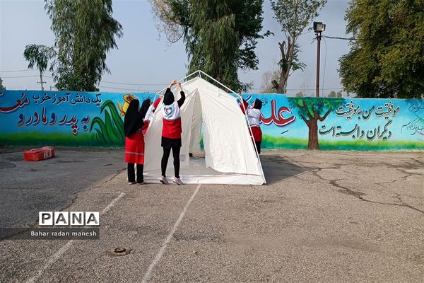 بیست و پنجمین مانور سراسری زلزله و ایمنی در دزفول