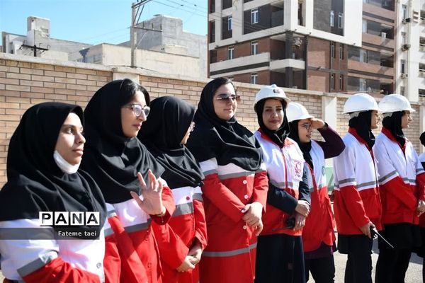 بیست و پنجمین مانور سراسری زلزله و ایمنی در اهواز