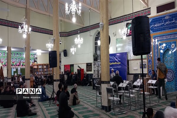 حضور نماینده ‌‌شهر مشهد و کلات در مسجد الاقصی ناحیه ۶
