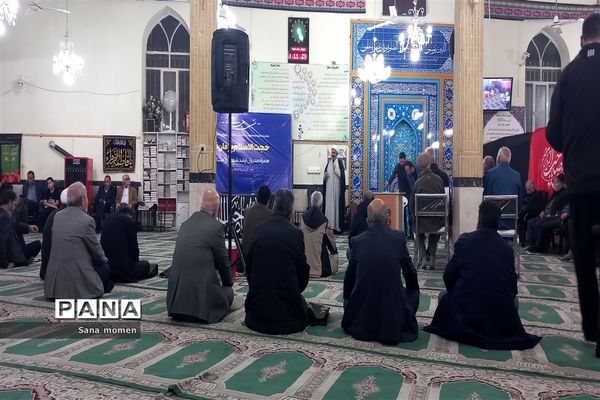 حضور نماینده ‌‌شهر مشهد و کلات در مسجد الاقصی ناحیه ۶