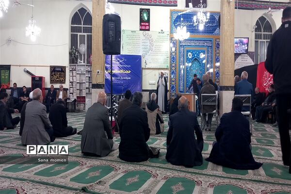 حضور نماینده ‌‌شهر مشهد و کلات در مسجد الاقصی ناحیه ۶
