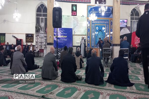 حضور نماینده ‌‌شهر مشهد و کلات در مسجد الاقصی ناحیه ۶