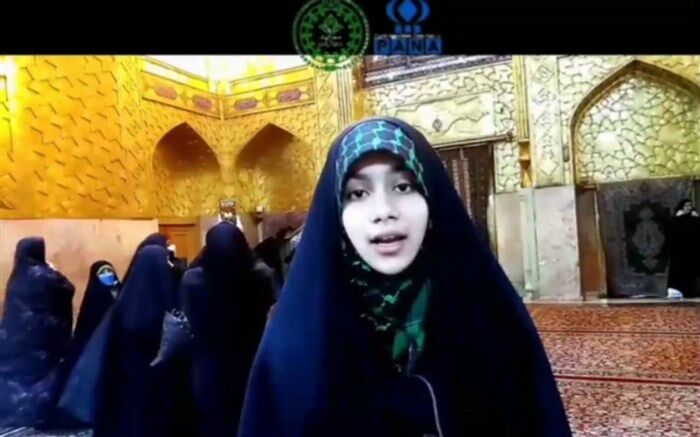 حال و هوای حرم امام رضا (ع) در ایام فاطمیه(س)/فیلم