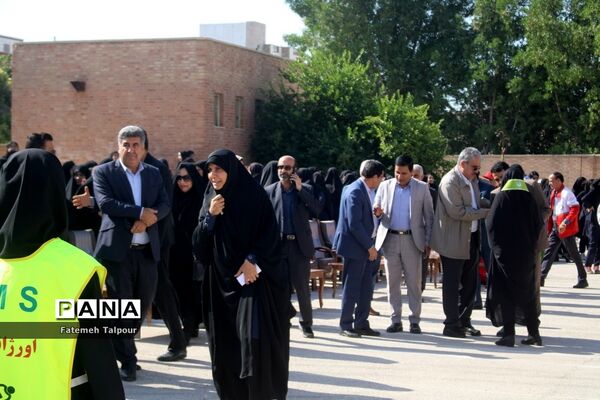 بیست و پنجمین مانور سراسری زلزله در بوشهر