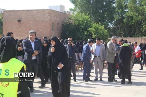 بیست و پنجمین مانور سراسری زلزله در بوشهر