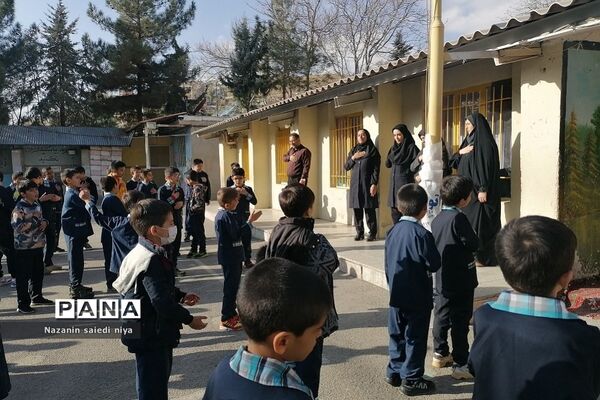 برگزاری مراسم‌ شهادت حضرت فاطمه(س)‌ در دبستان شهدای کریتون ۲ رودهن