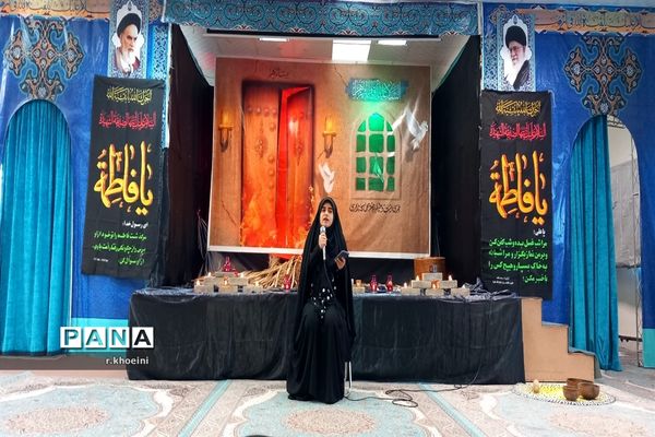 مراسم عزاداری و تئاتر ویژه ایام فاطمیه در مسجد مقدس جمکران