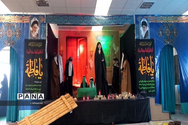 مراسم عزاداری و تئاتر ویژه ایام فاطمیه در مسجد مقدس جمکران