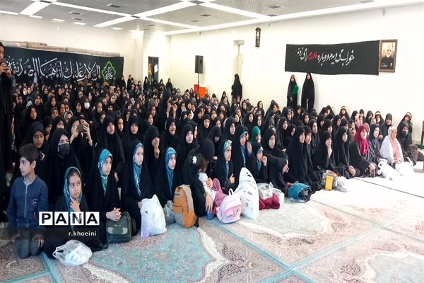 مراسم عزاداری و تئاتر ویژه ایام فاطمیه در مسجد مقدس جمکران