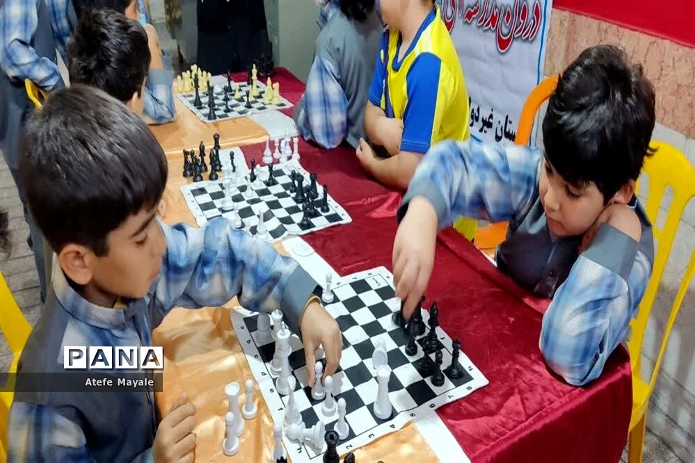 المپیاد درون مدرسه‌ای شطرنج مدرسه غیردولتی نیکان شهرستان‌ملارد
