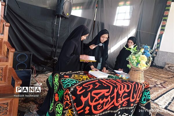 برگزاری مراسم دهه فاطمیه در خلیل‌آباد
