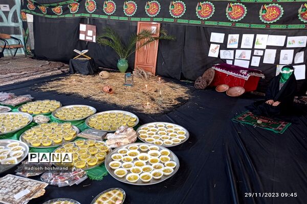 برگزاری مراسم دهه فاطمیه در خلیل‌آباد