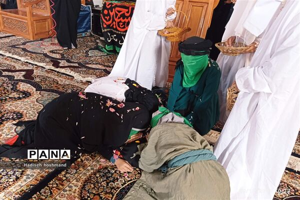 برگزاری مراسم دهه فاطمیه در خلیل‌آباد