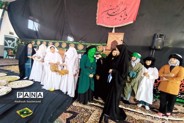 برگزاری مراسم دهه فاطمیه در خلیل‌آباد