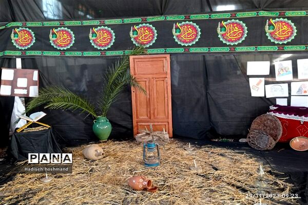 برگزاری مراسم دهه فاطمیه در خلیل‌آباد