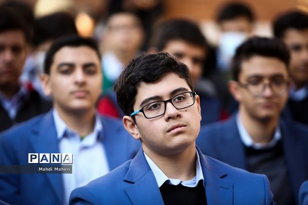 مراسم افتتاح طرح هر مدرسه یک نهالستان در دبیرستان ماندگار البرز