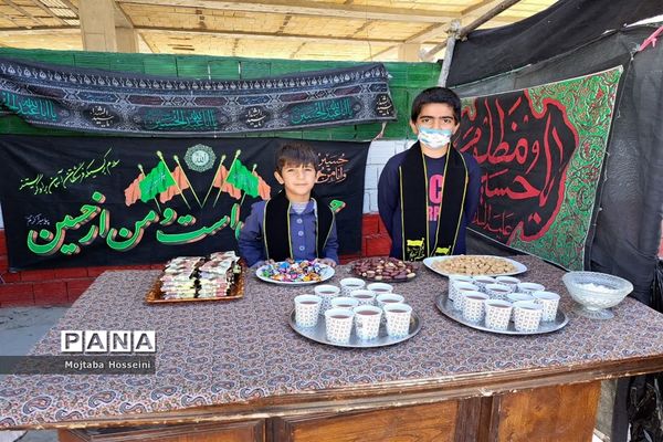 سوگواری  ایام فاطمیه در آموزشگاه شهید طالقانی بافق