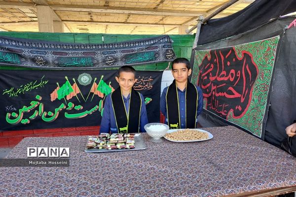 سوگواری  ایام فاطمیه در آموزشگاه شهید طالقانی بافق