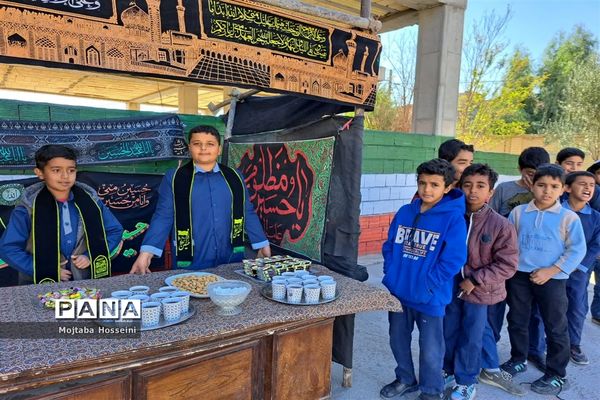 سوگواری  ایام فاطمیه در آموزشگاه شهید طالقانی بافق