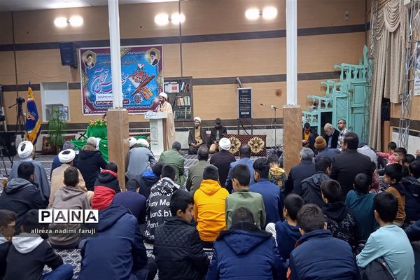 محفل انس با قرآن کریم در  شهرستان فاروج