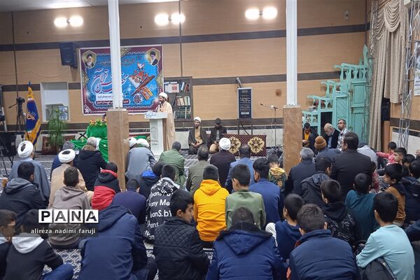 محفل انس با قرآن کریم در  شهرستان فاروج